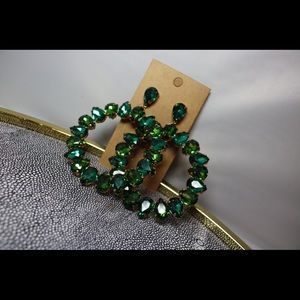 Emerald Classic Earrings